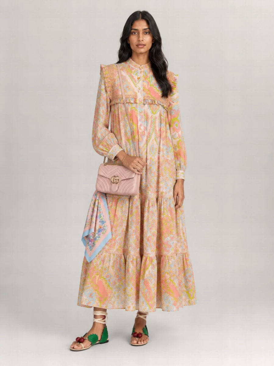 Gucci Cotton Maxi Dress