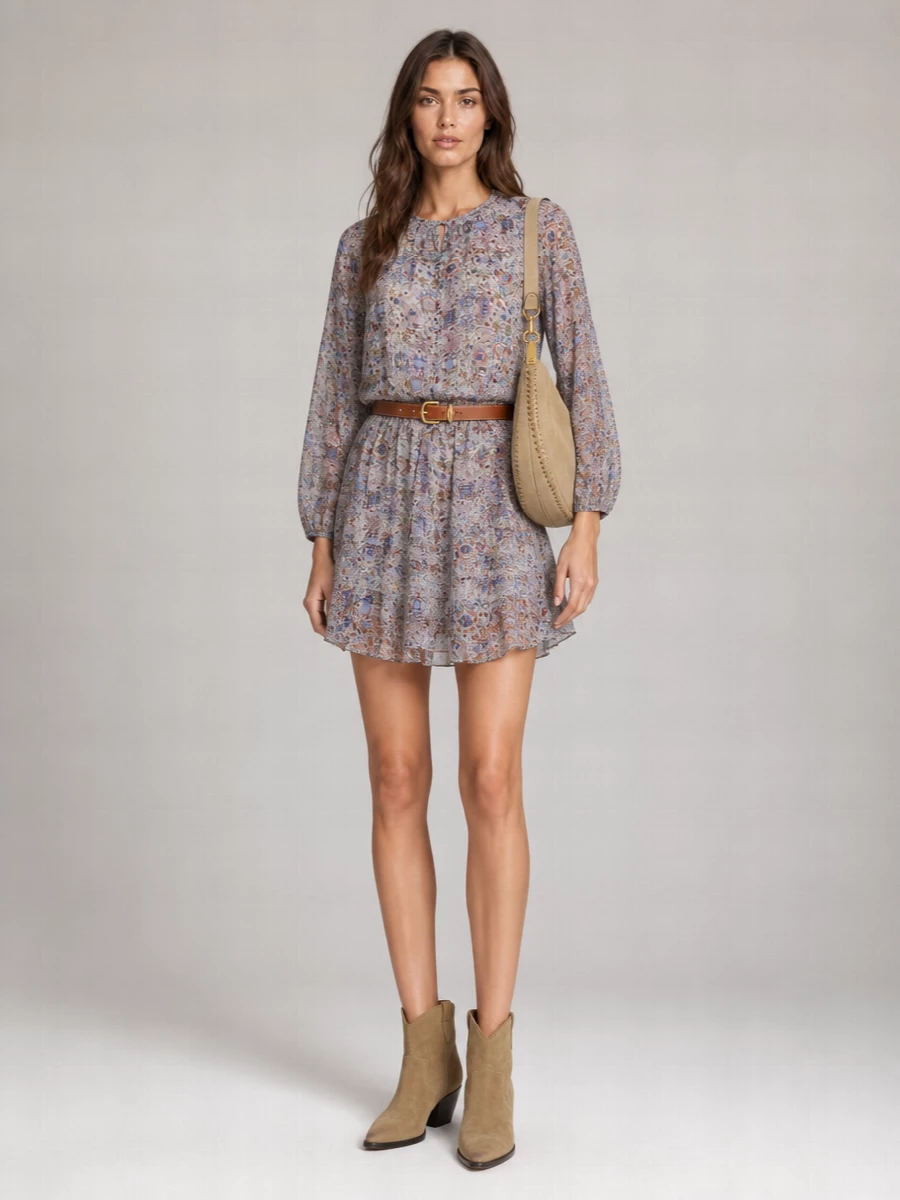Isabel Marant Etoile Floral-Print Mini Dress