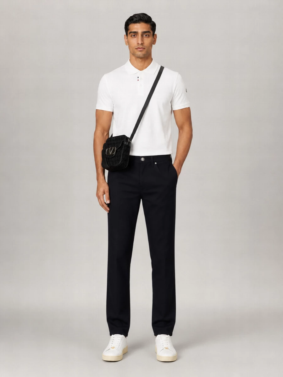 Valentino Garavani Leather Royco Low-Top Sneakers