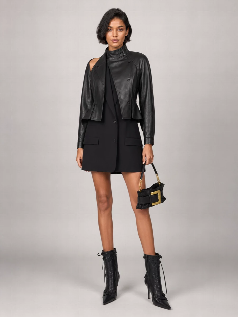 Balenciaga Leather Ankle Boots