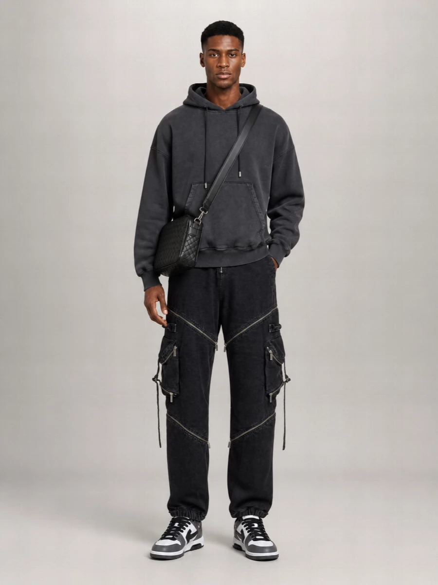 Off-White Leather Low-Top Sneakers