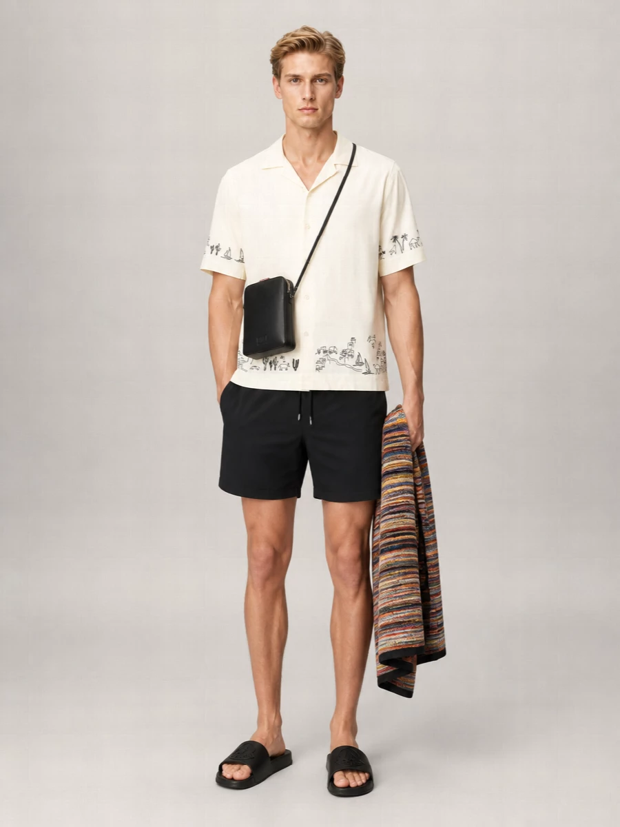 Paul Smith Signature Stripe Swim Shorts