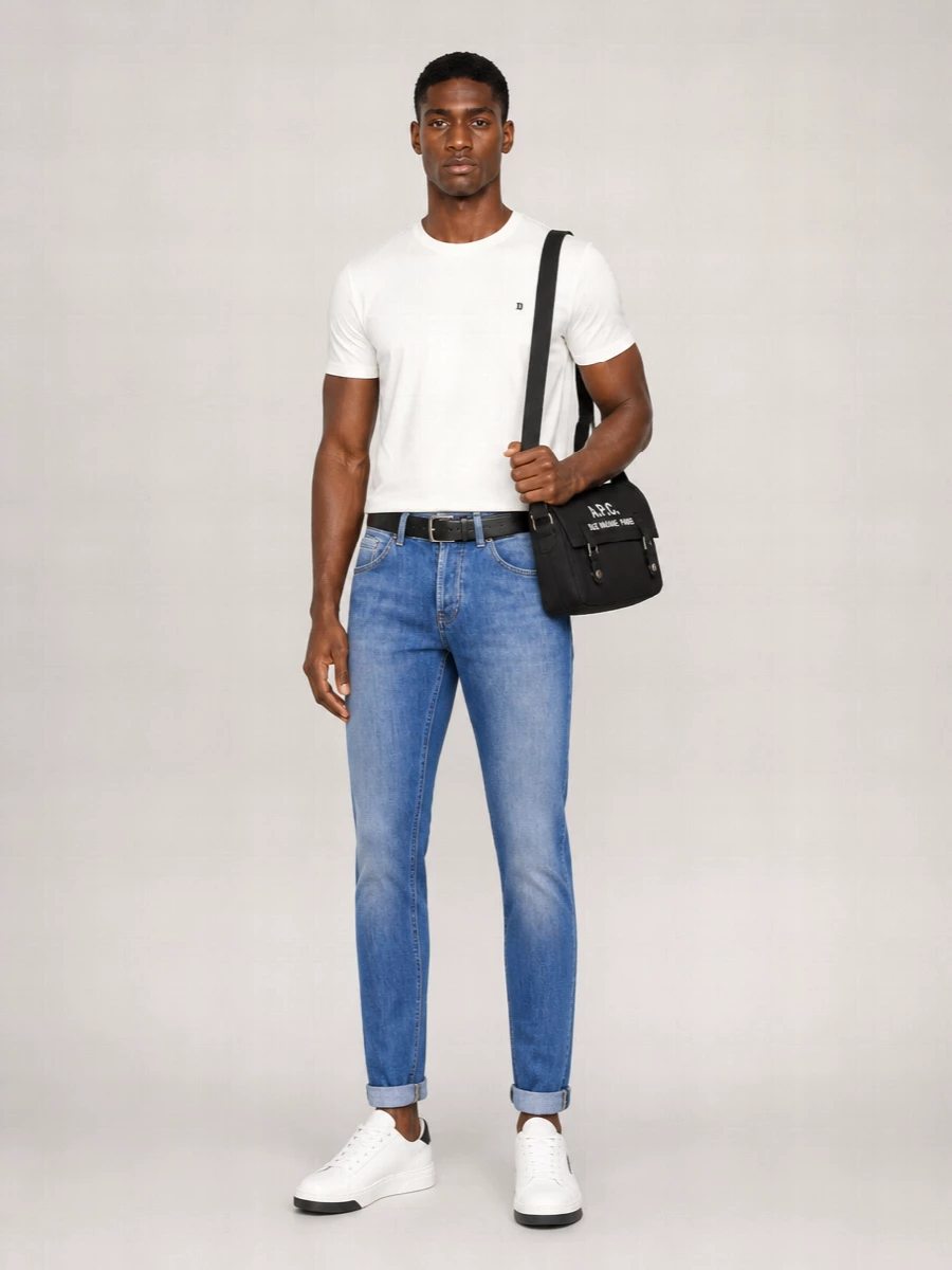 A.p.c. Cotton Logo Shoulder Bag