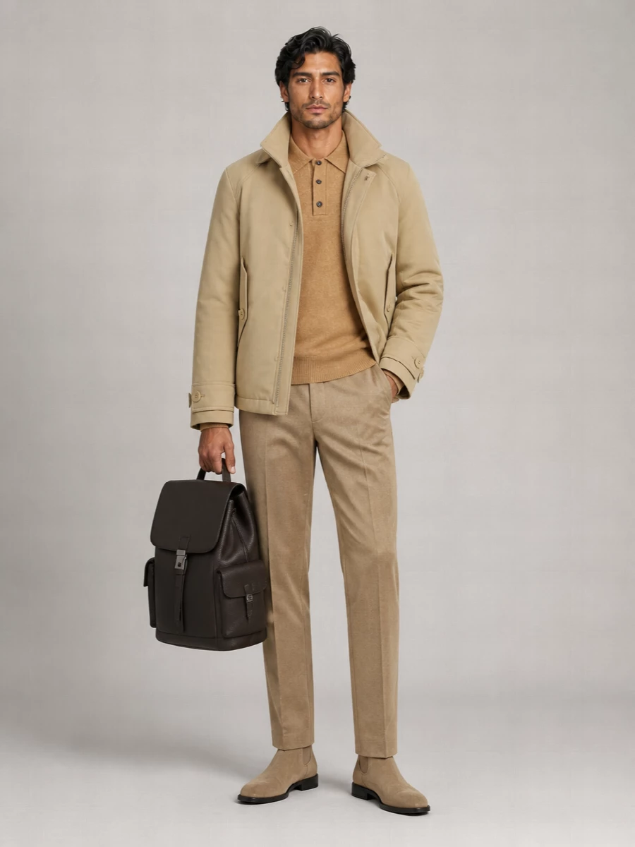Ferragamo Down Hooded Padded Jacket