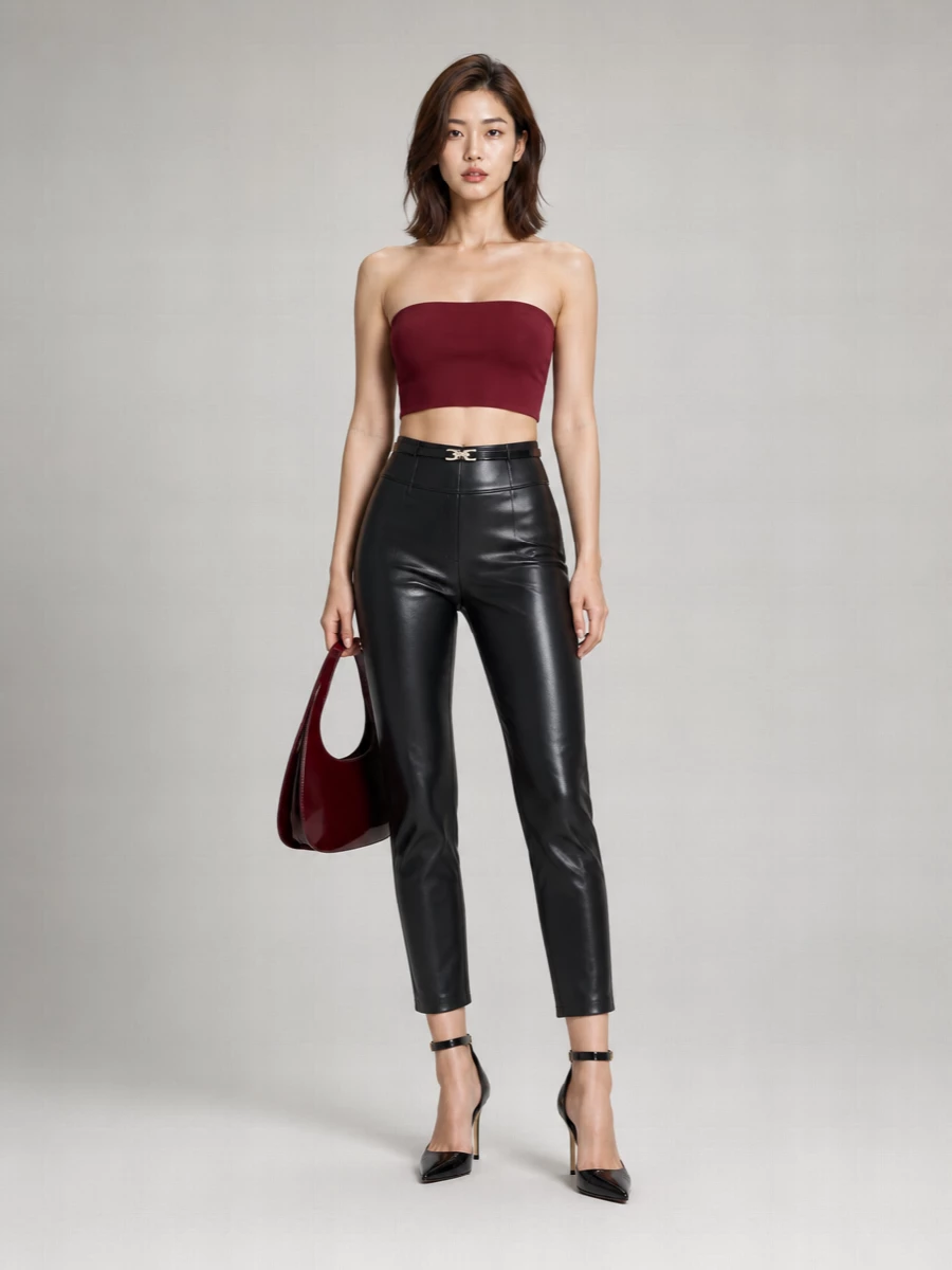 Coperni Swipe Leather Shoulder Bag
