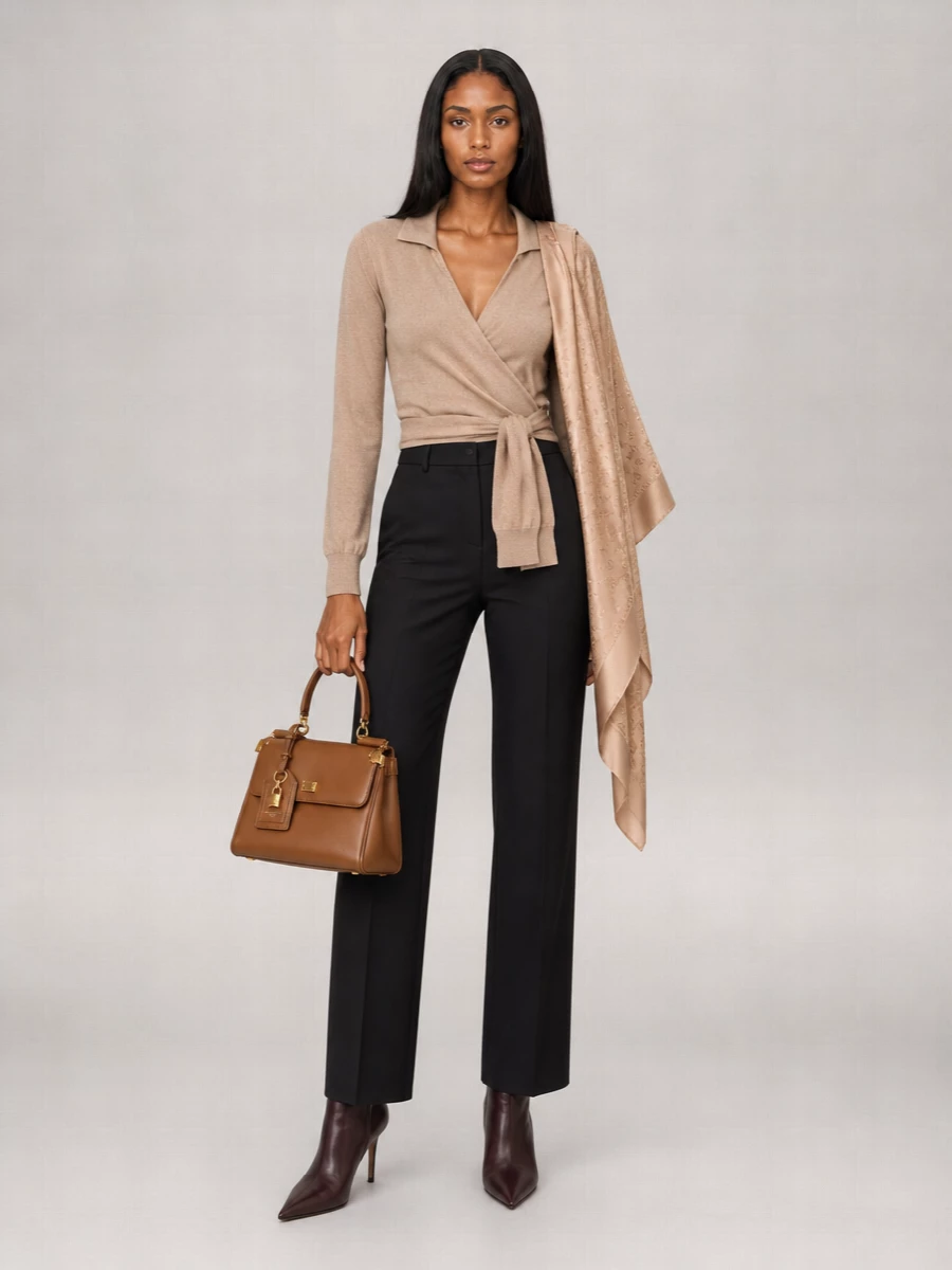 Dolce&Gabbana Cashmere Wrap Cardigan