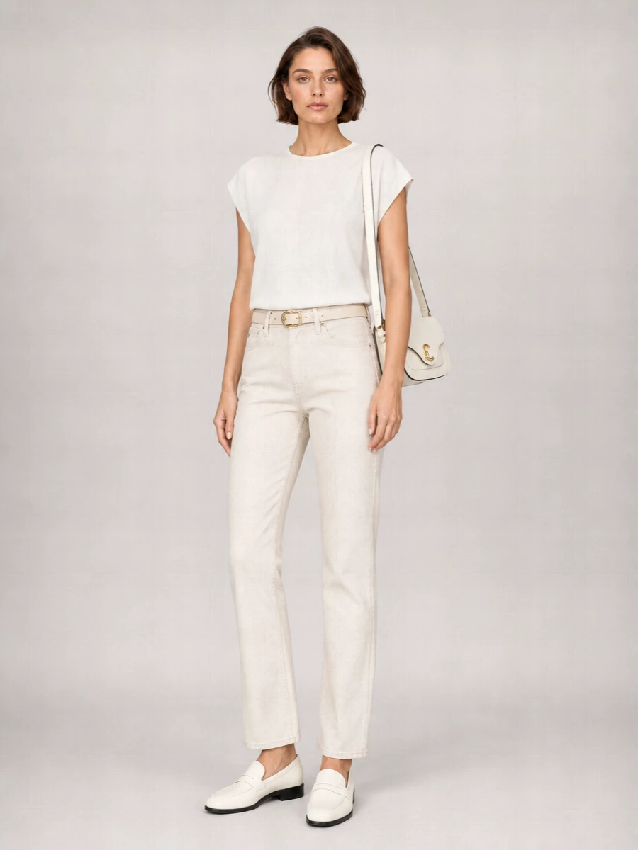 Calvin Klein Relaxed-Fit Flared Jeans