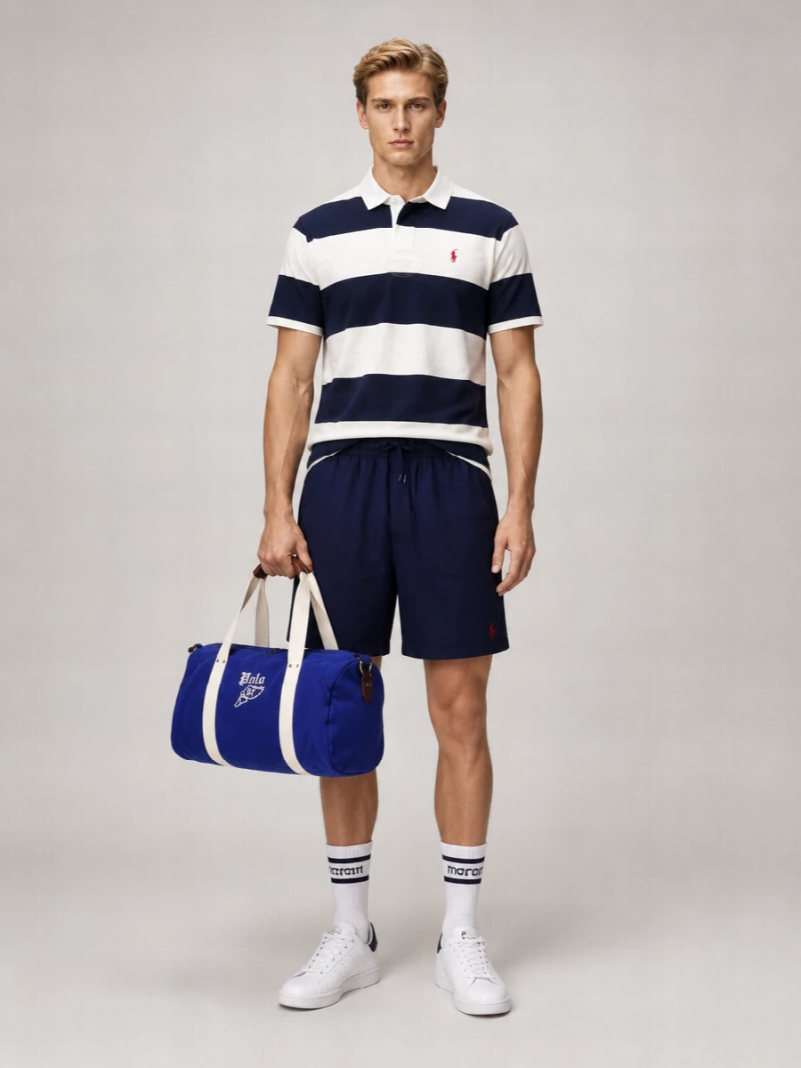 Polo Ralph Lauren Striped Cotton Short-Sleeve Polo Shirt