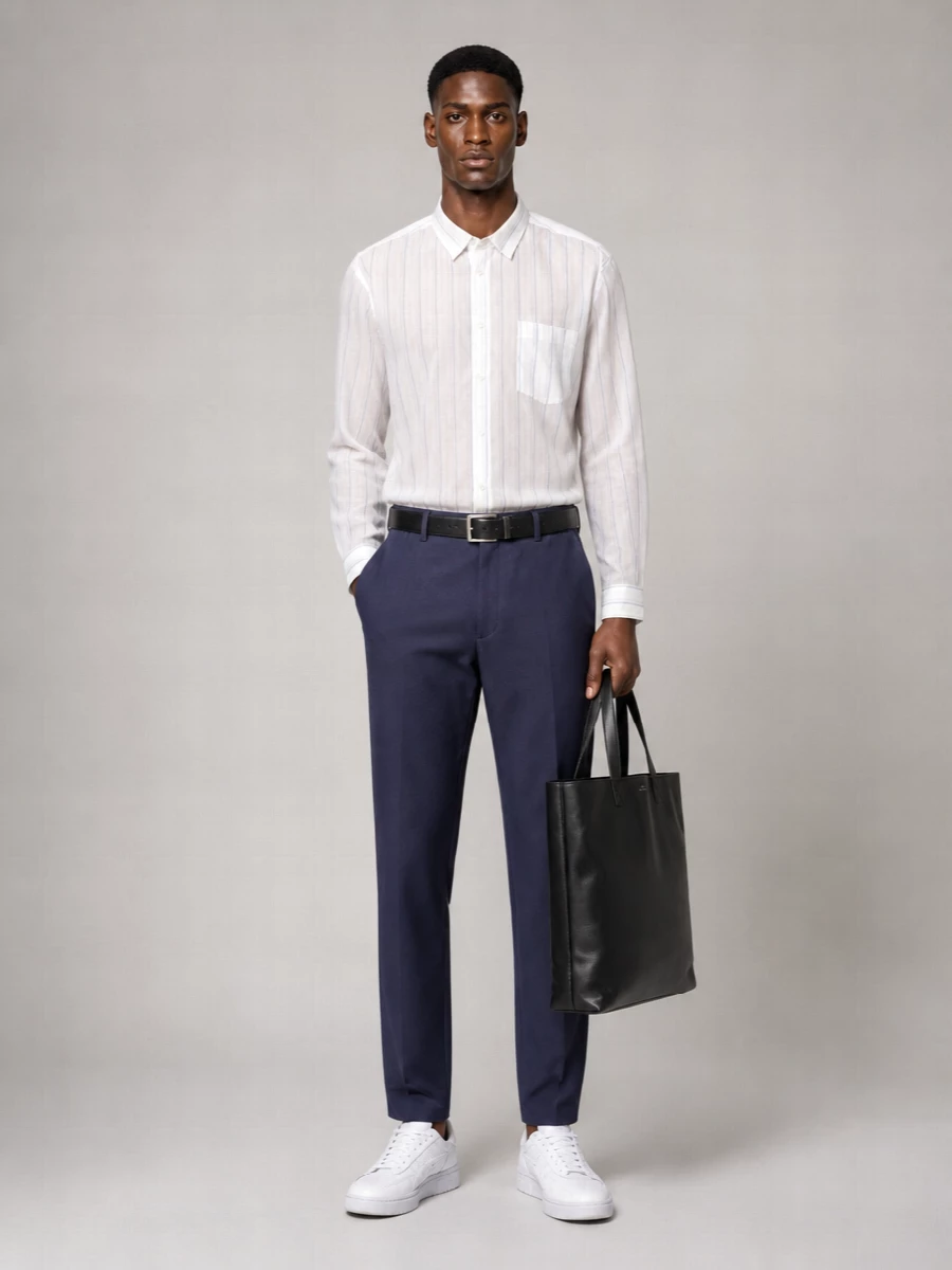 Comme Des Garçons Straight-Leg Trousers