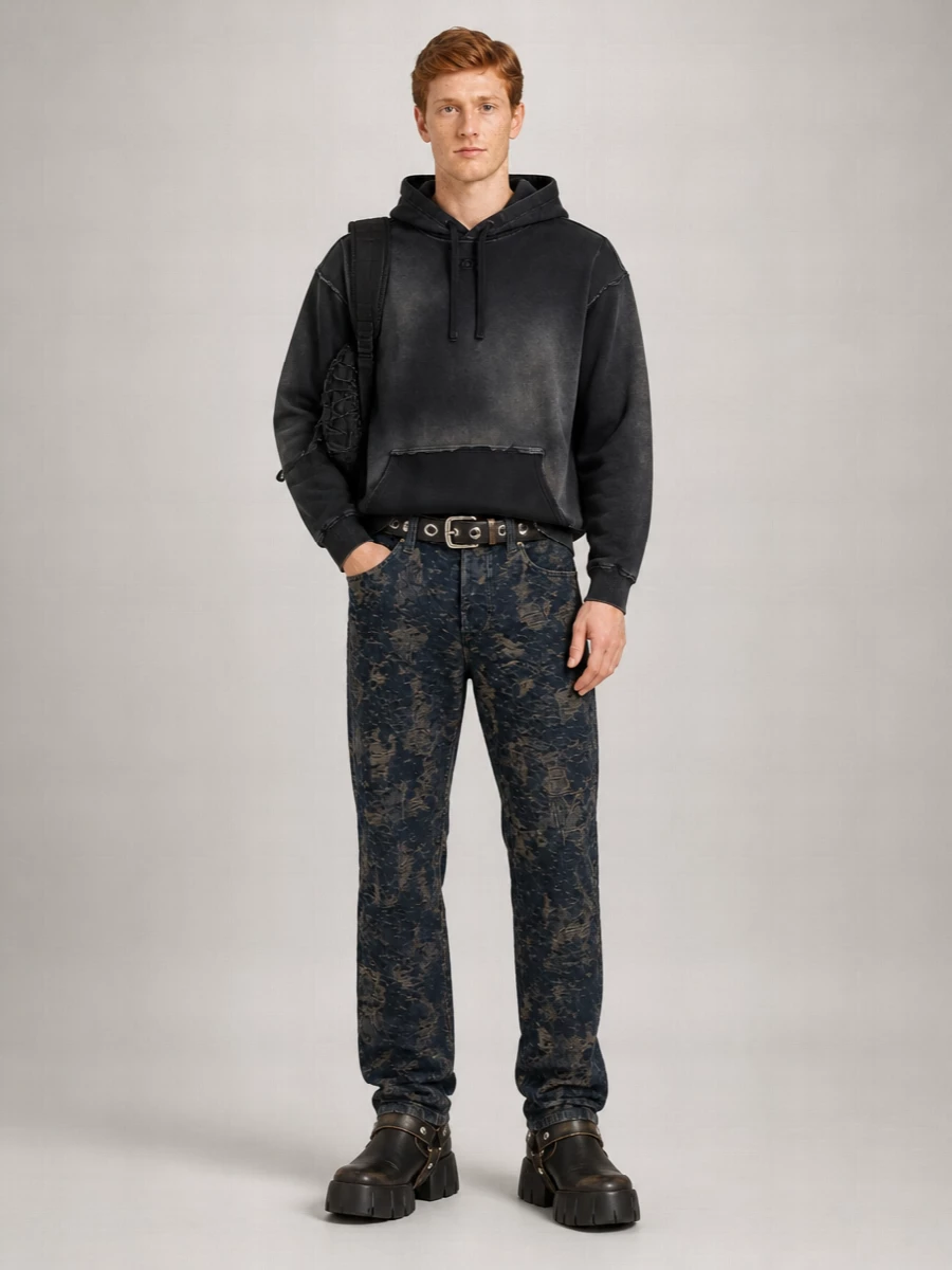 Golden Goose Leather Studded Belt
