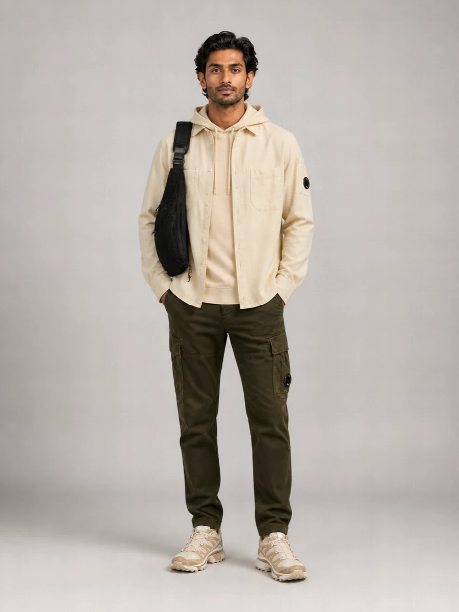 C.p. Company Knit Hooded Jacket