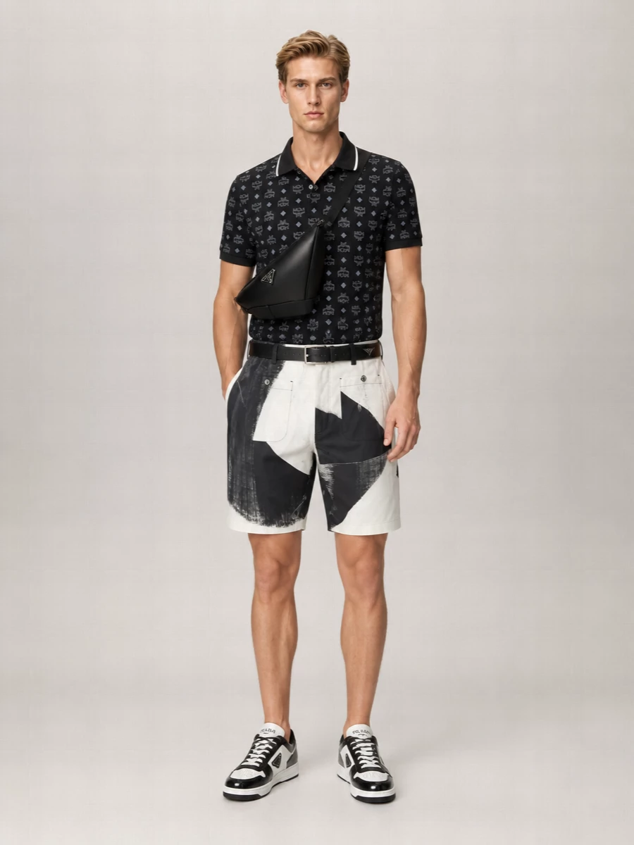 Mcm Cotton Polo Shirt