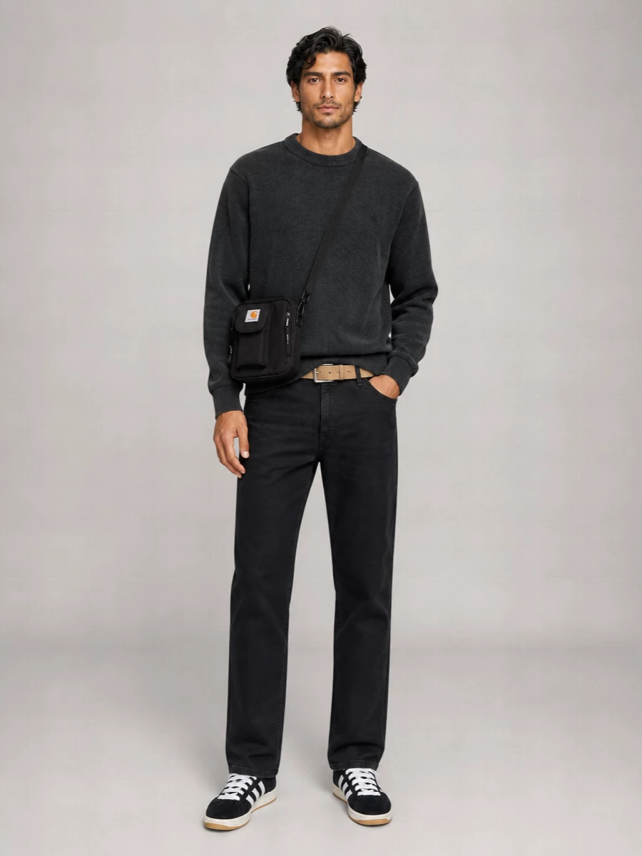 Carhartt Wip Organic Cotton Canvas Relaxed Straight-Leg Trousers