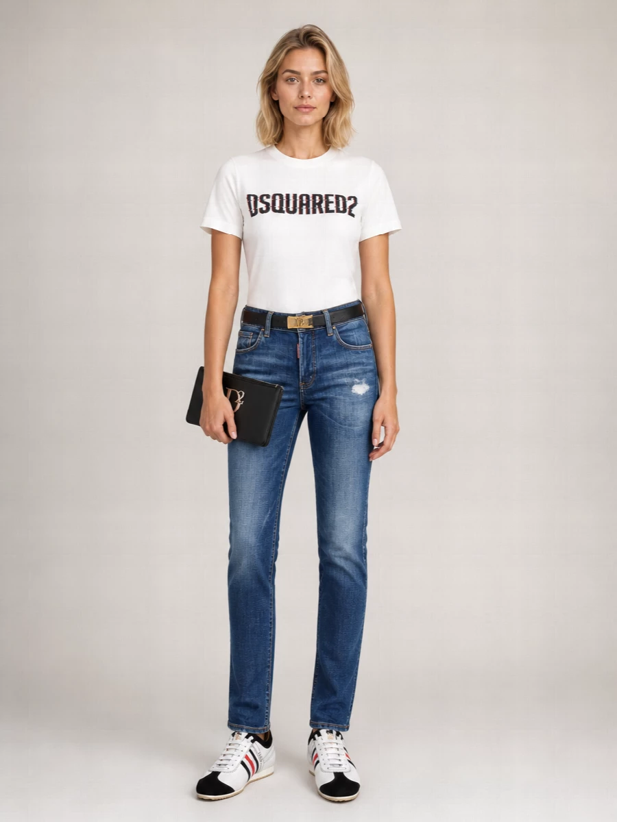 Dsquared2 Cotton Logo T-Shirt