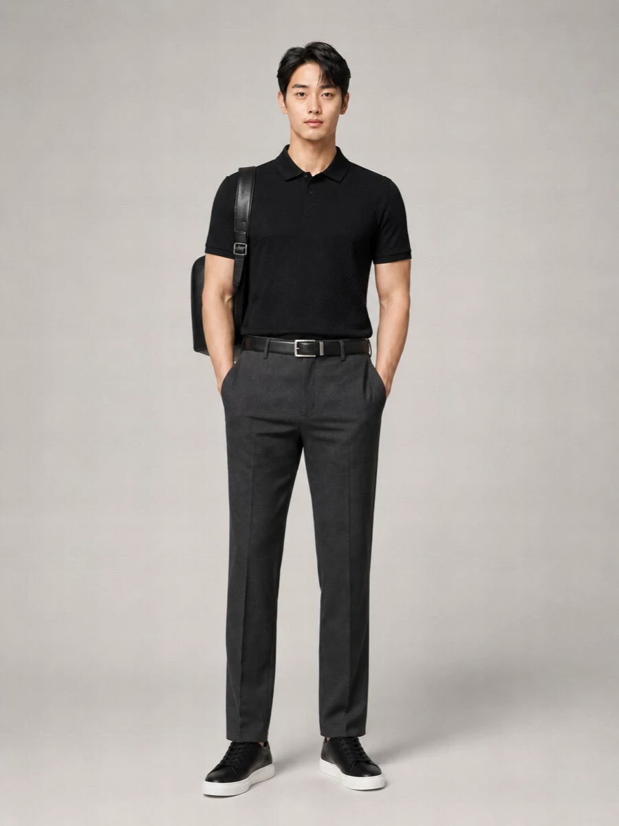 Zegna Leather Belt