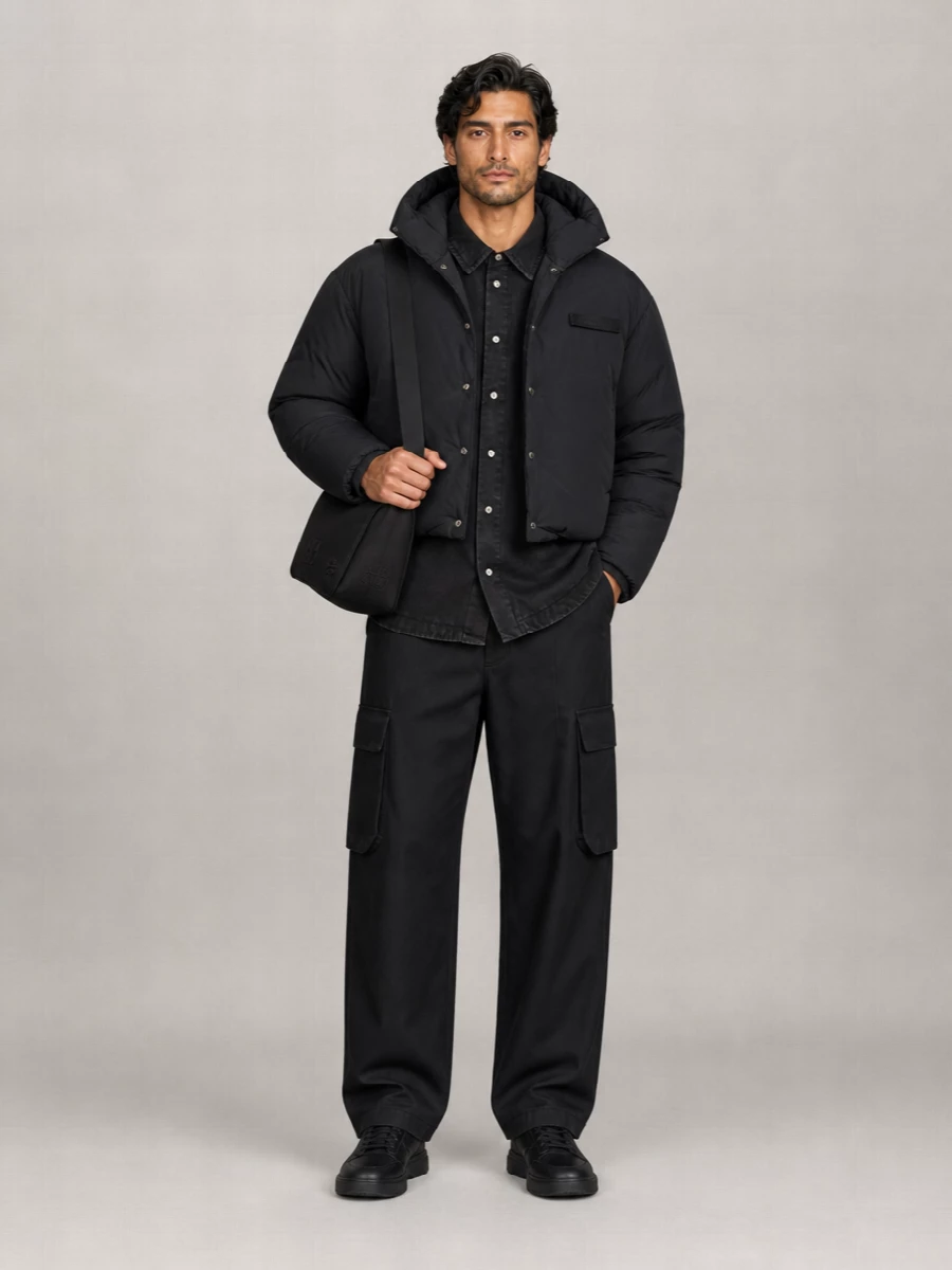 Jacquemus Down Hooded Puffer Jacket