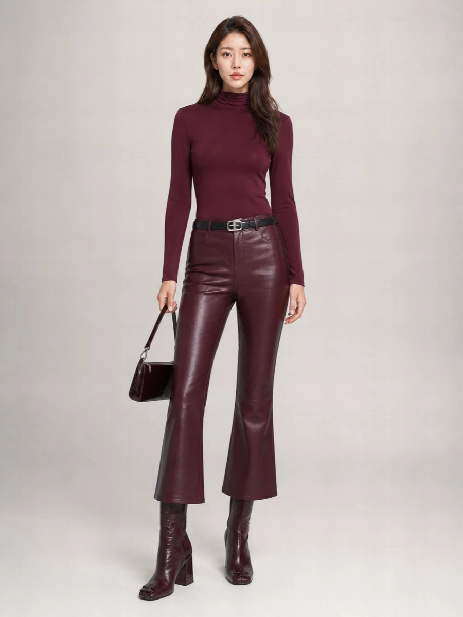 Rotate flared trousers