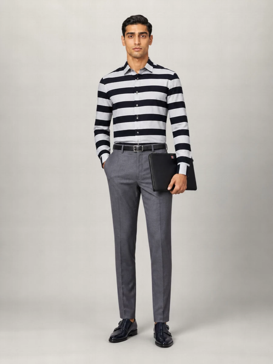 Thom Browne Wool Dress Shirt