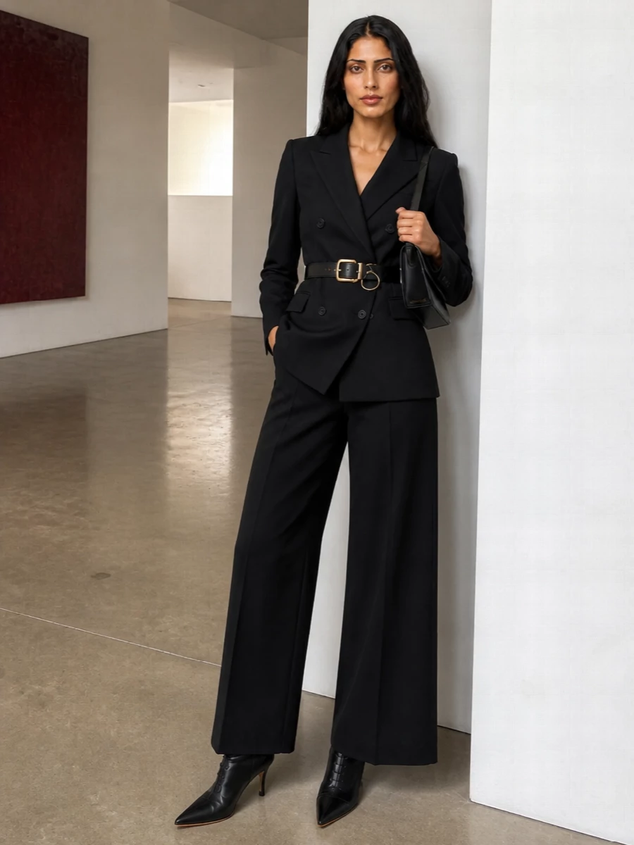 Jacquemus trousers tagliatore blazer heels
