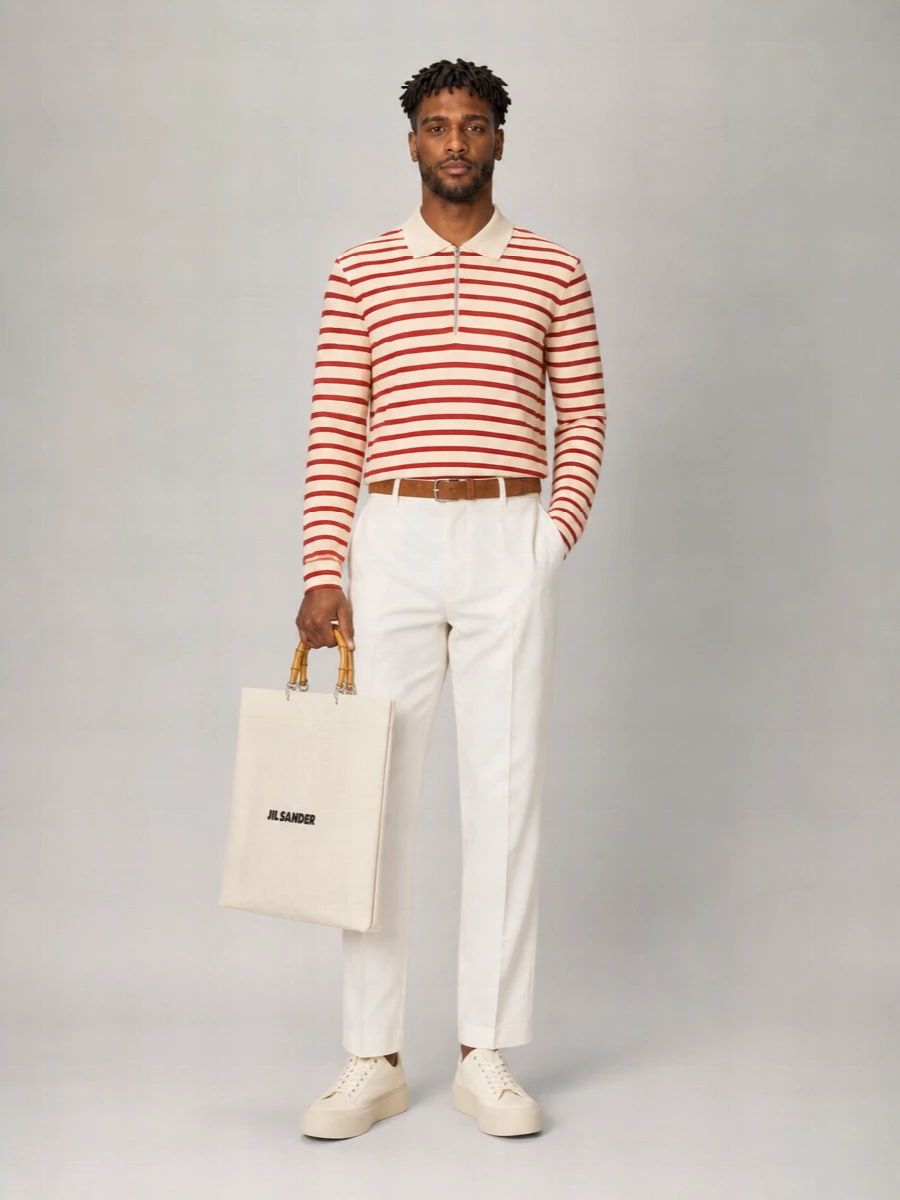 Jil Sander Cotton Polo Shirt