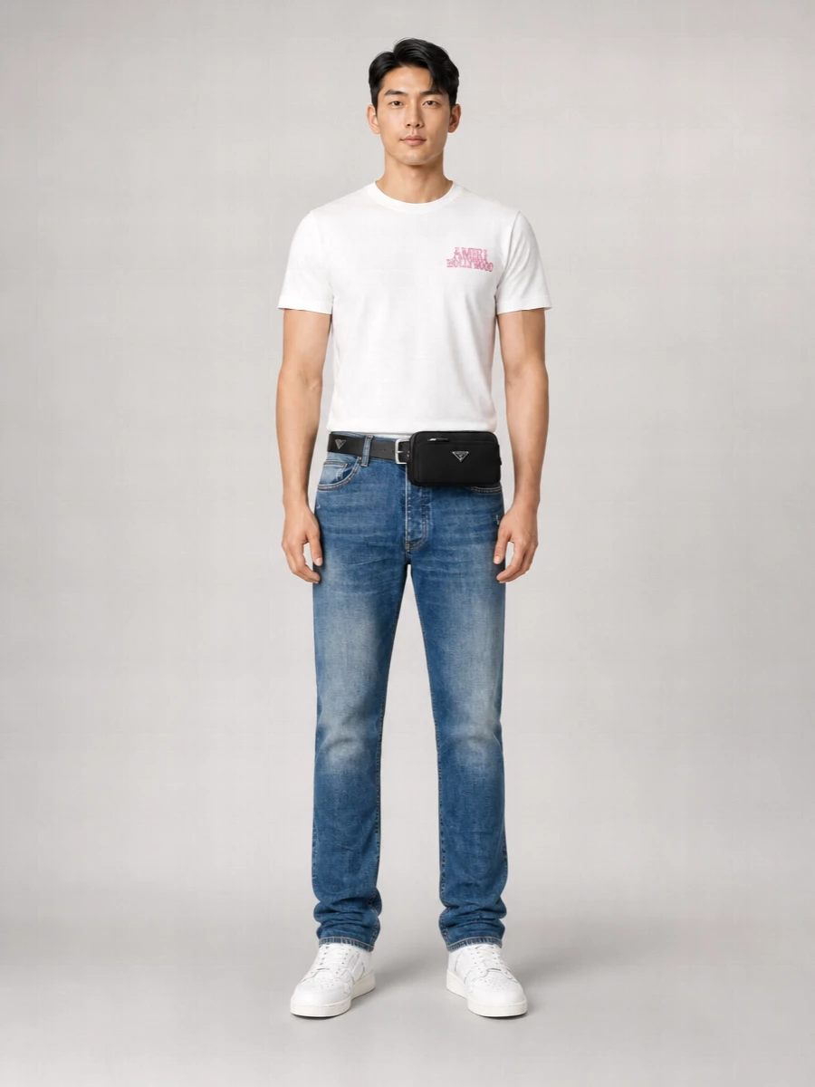 Amiri Cotton Relaxed-Fit Logo-Print T-Shirt