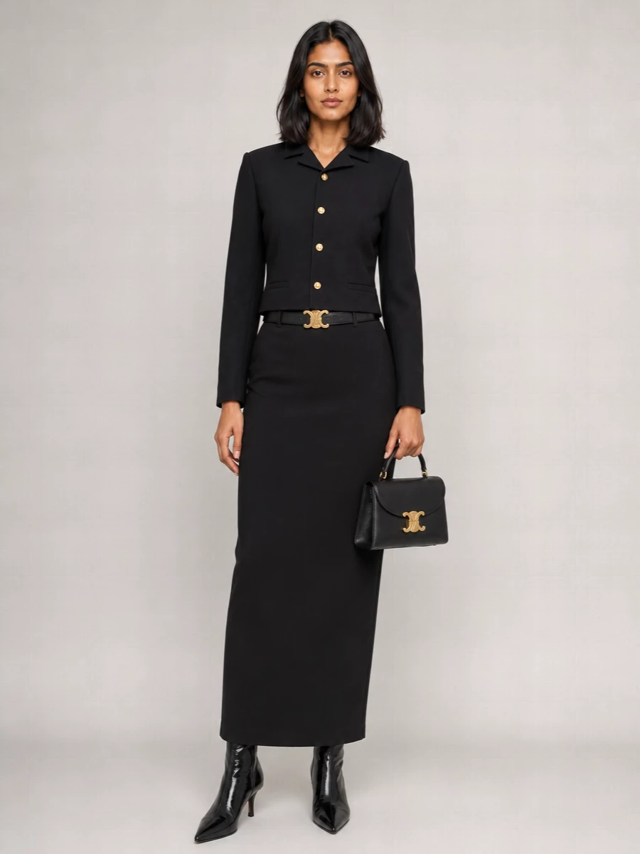 Celine wool fitted short jacket