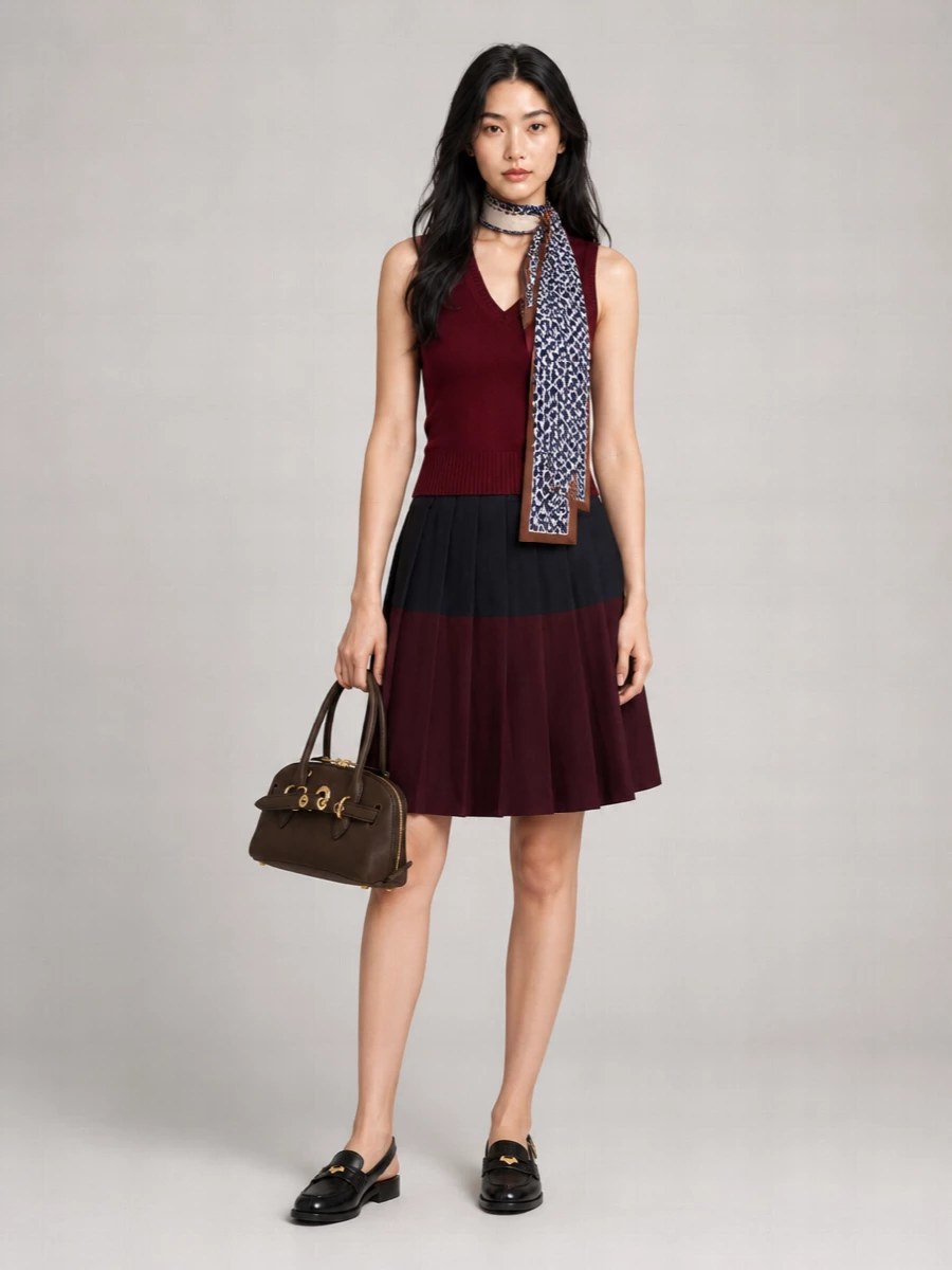 Miu Miu Pleated Skirt