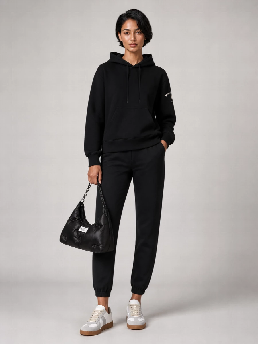 Mm6 Maison Margiela Cotton Hooded Sweatshirt