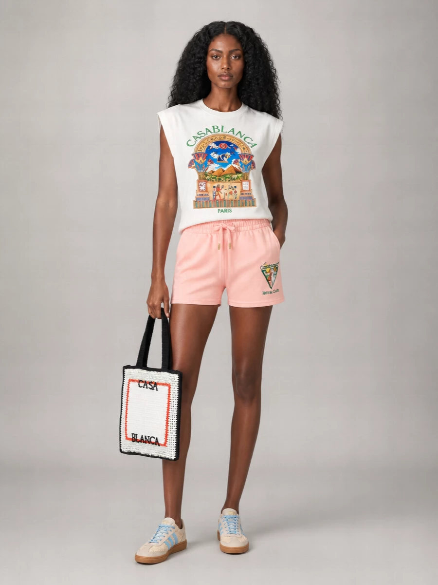 Casablanca Cotton Tank Top