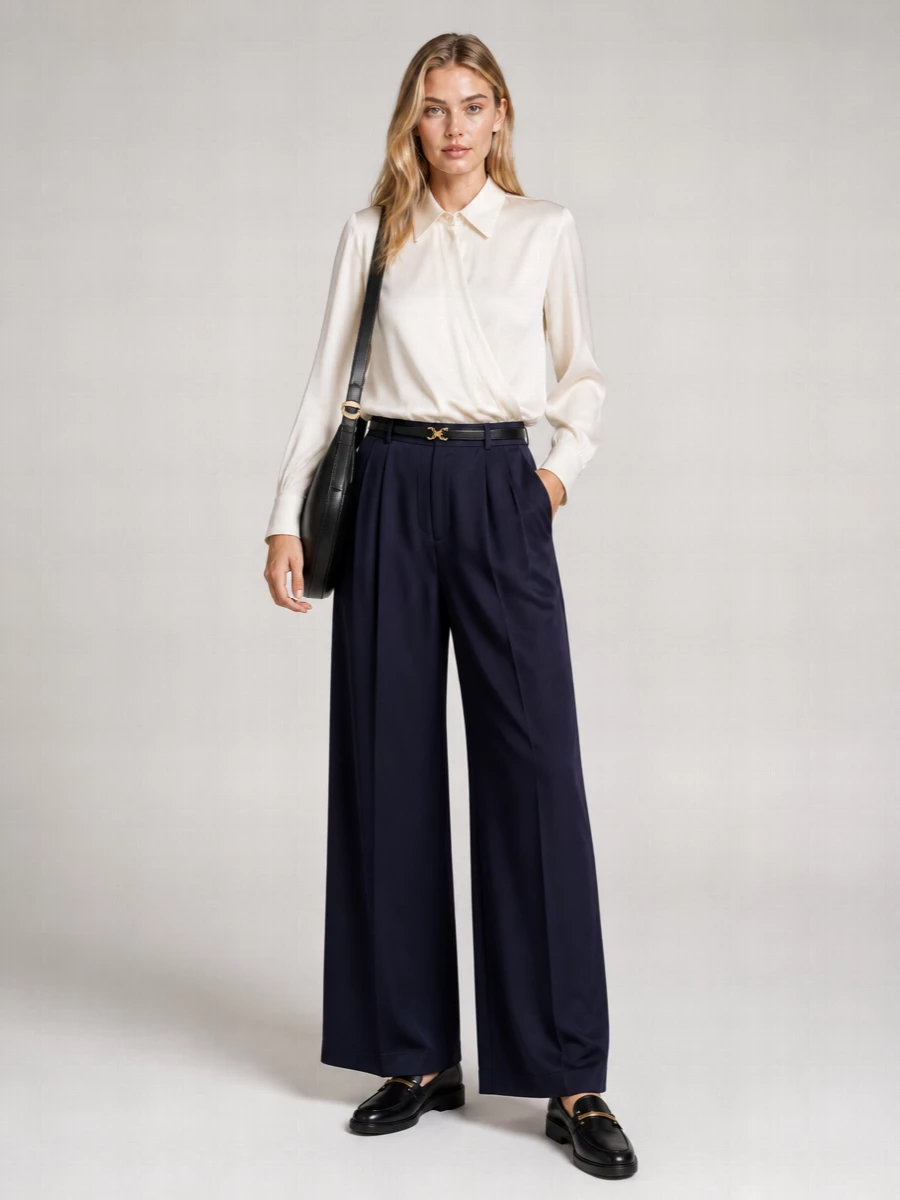 Semicouture Wide Leg Trousers