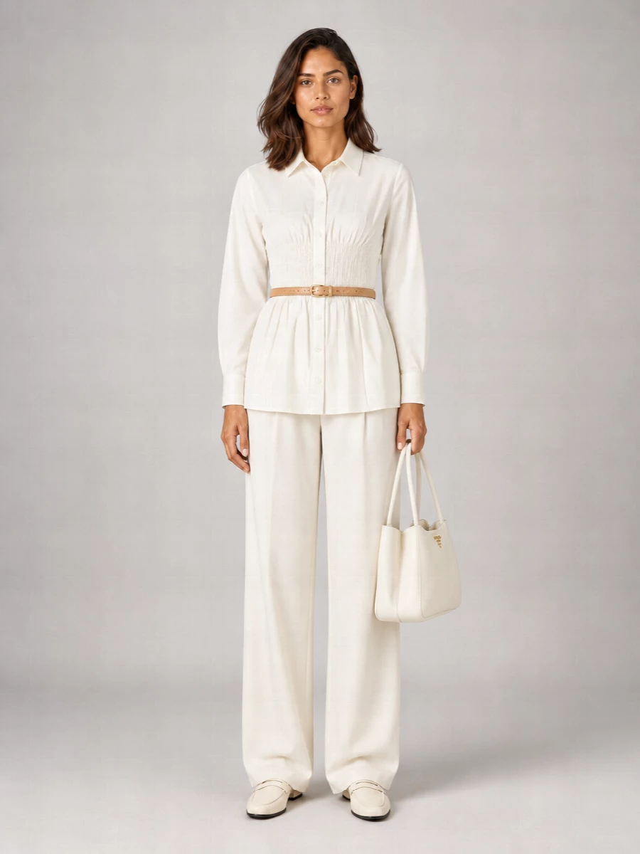 Prada Wide-Leg Trousers