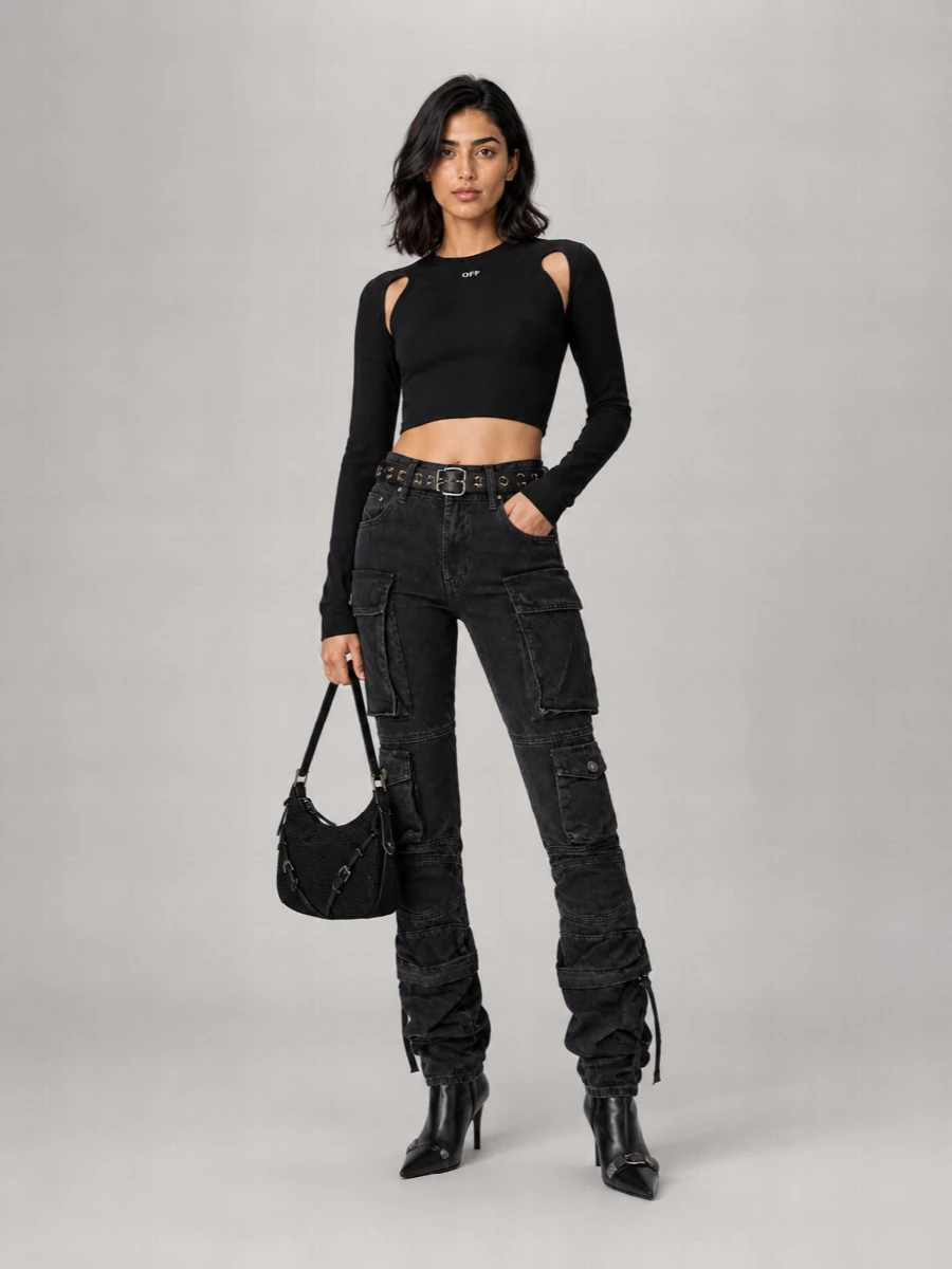 Dolce&Gabbana Leather Eyelet Buckle Belt