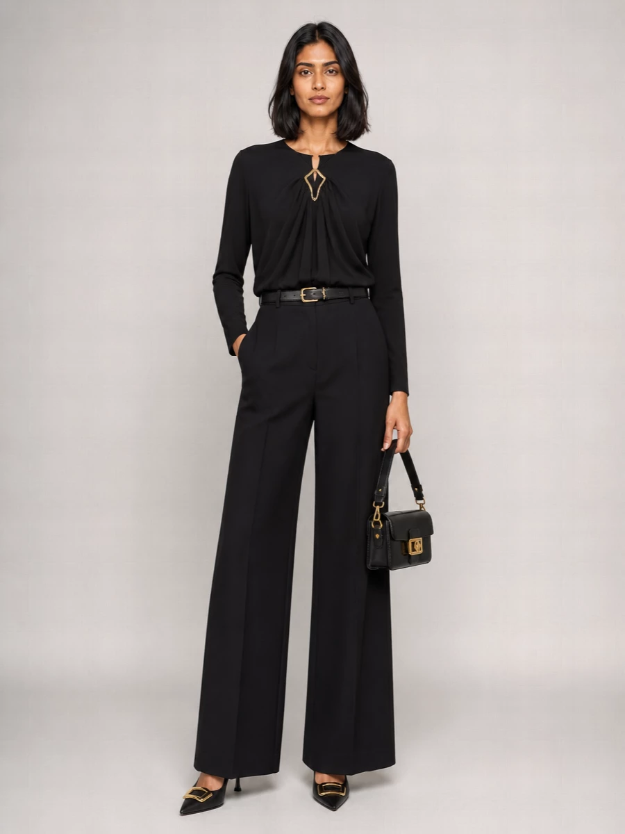Lanvin Wide-Leg Trousers