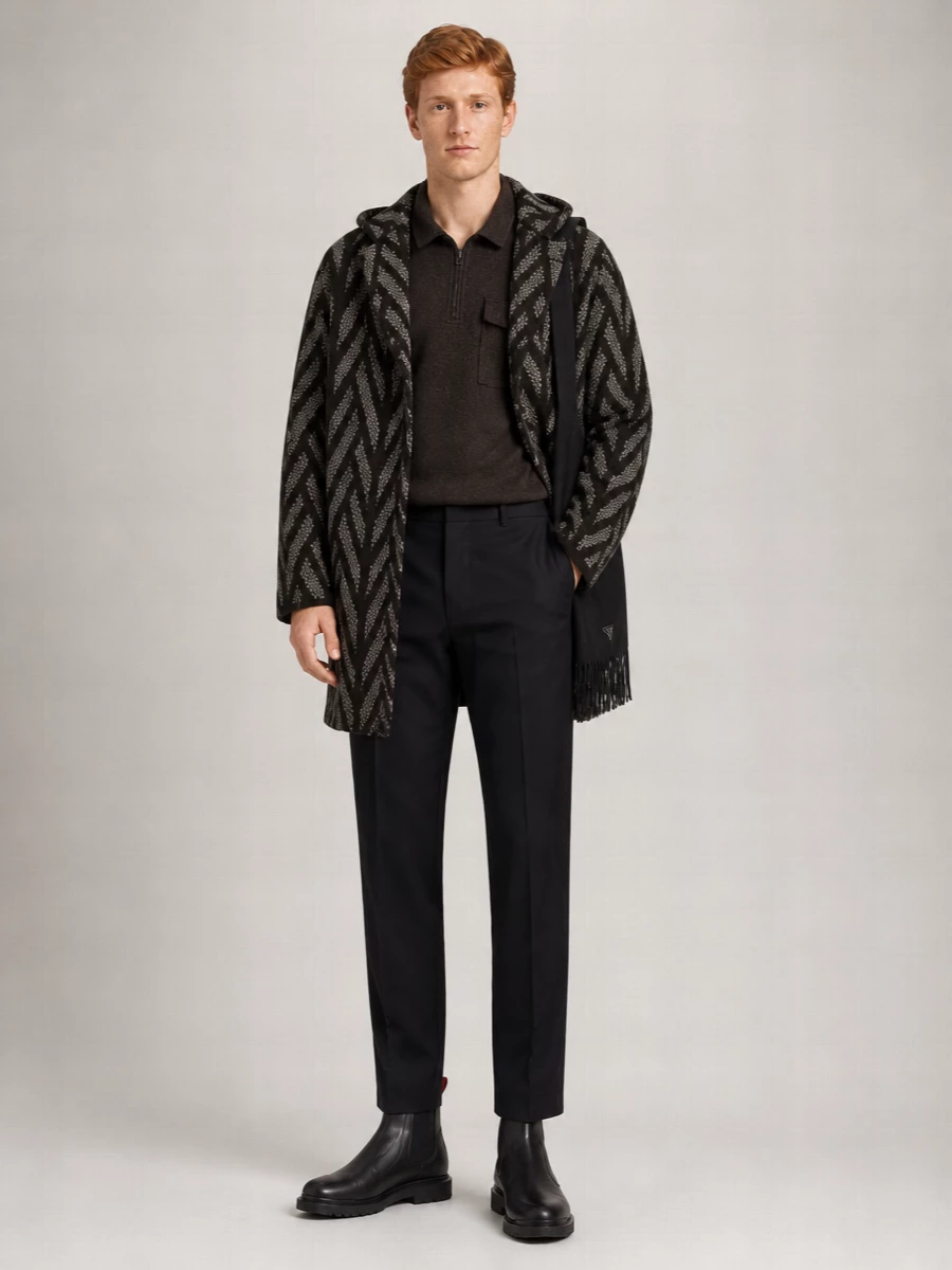 Prada Silk Cashmere Scarf
