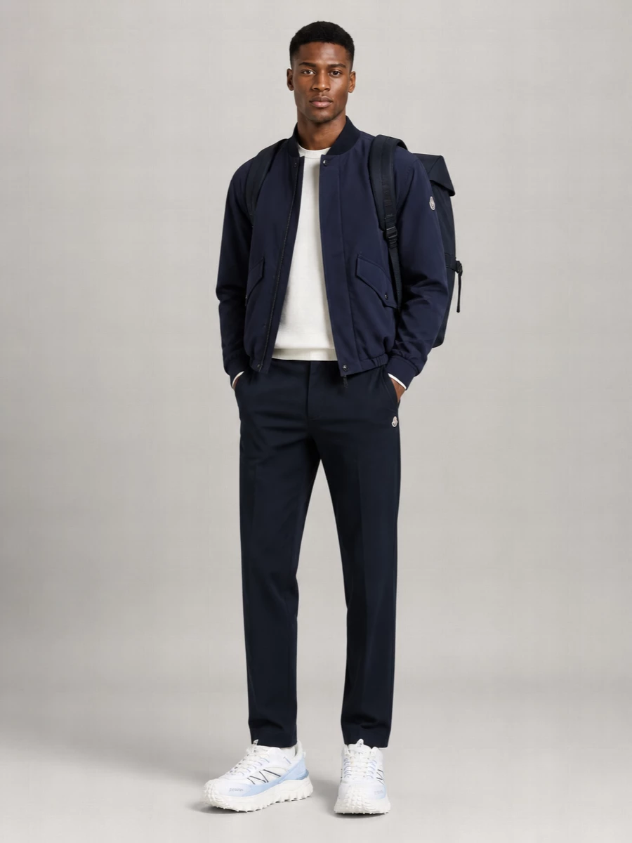 Moncler Genius Cotton Blend Bomber Jacket