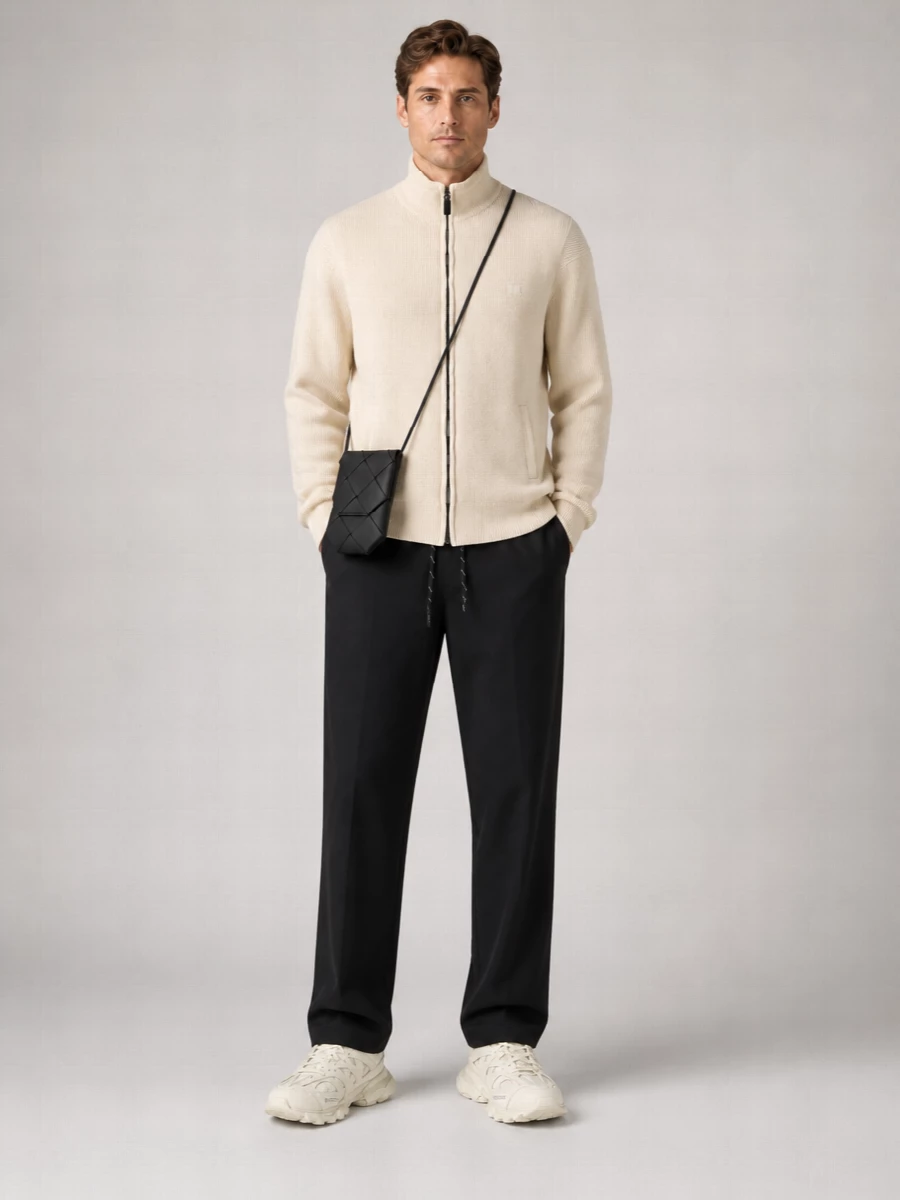 Balenciaga Zip-Up Sweater