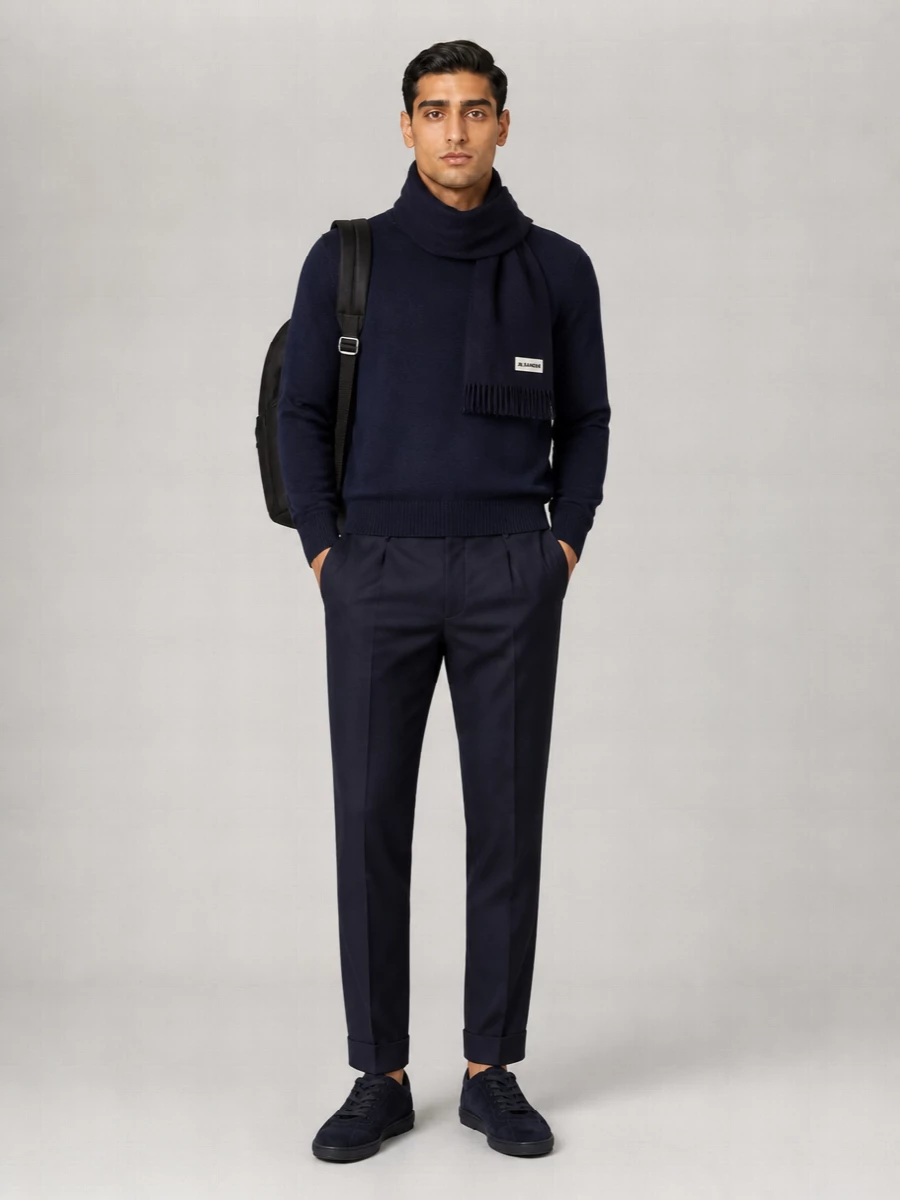 Beams Plus Cashmere Silk Jumper