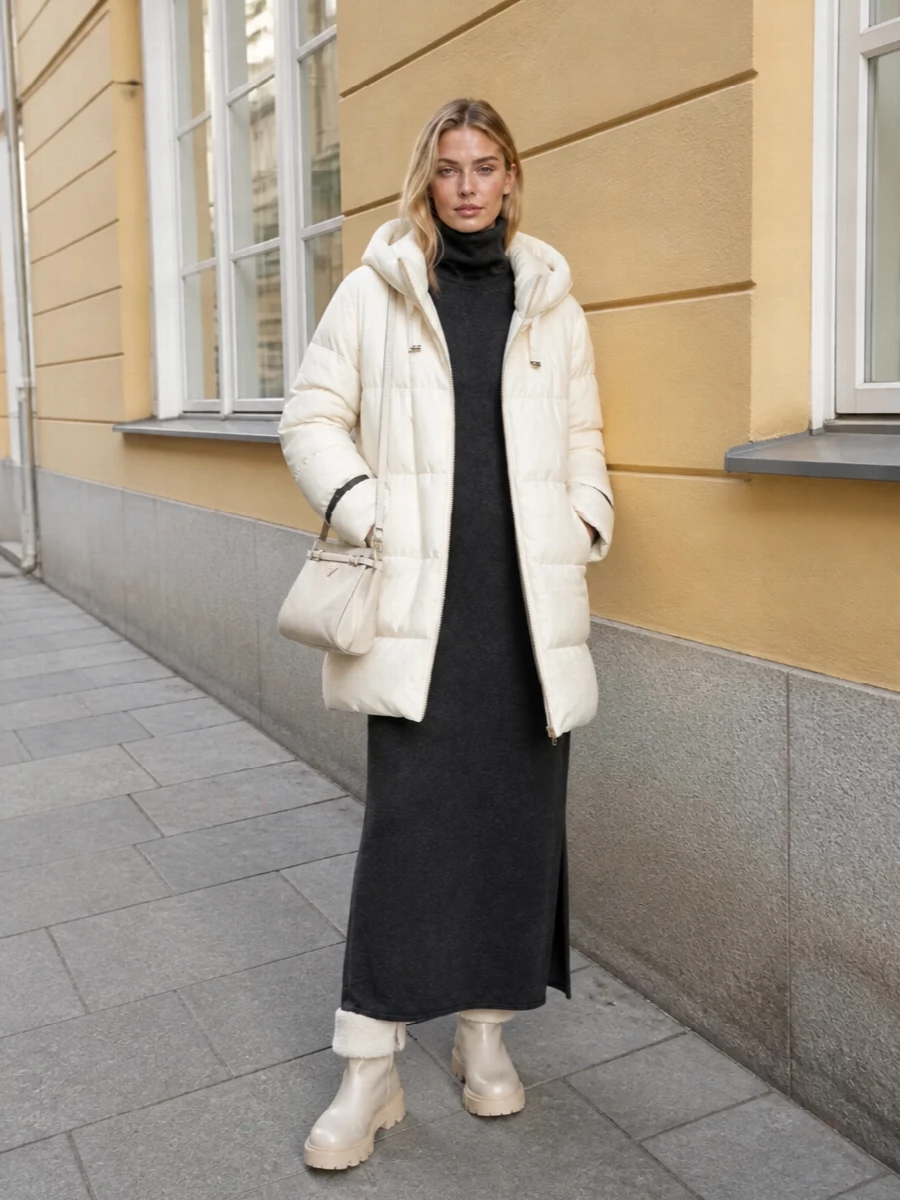 Givenchy knit dress herno puffer moncler boots