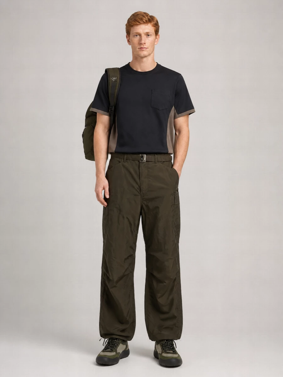 Prada Canvas Backpack