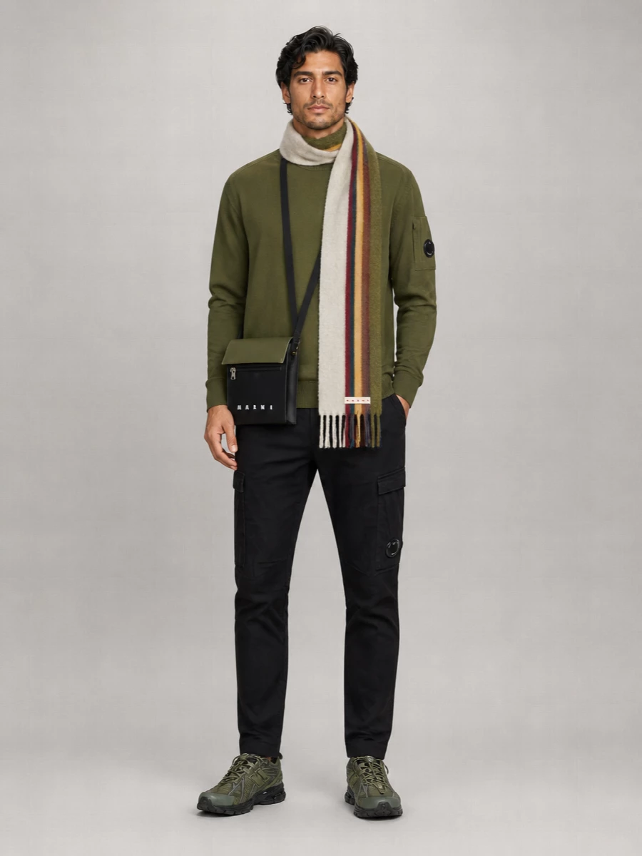 C.p. Company Wool Crewneck Jumper