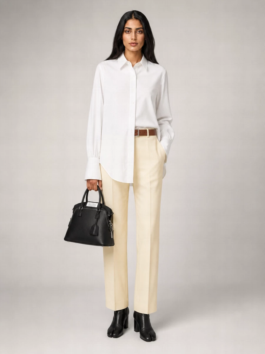 Maison Margiela Cotton Long-Sleeve Shirt