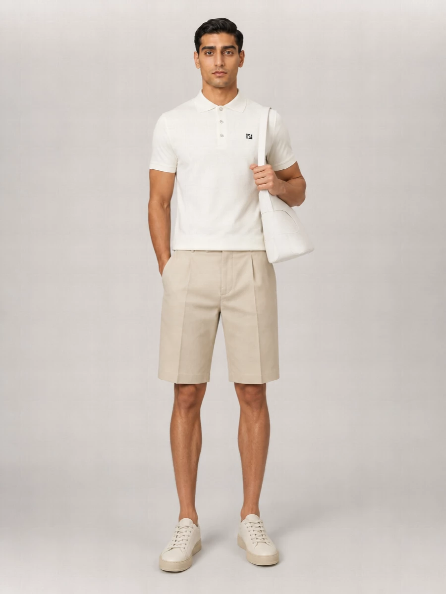Ferragamo Leather Low-Top Sneakers