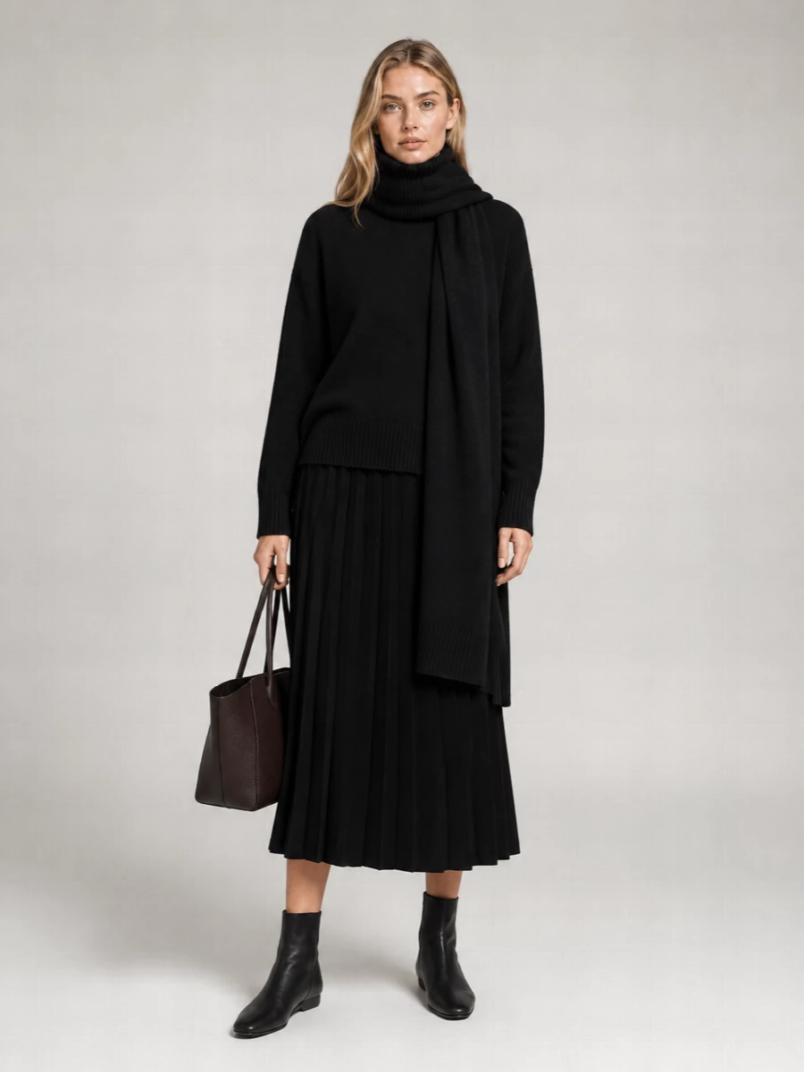 Lisa Yang Cashmere Knitted Turtleneck Sweater