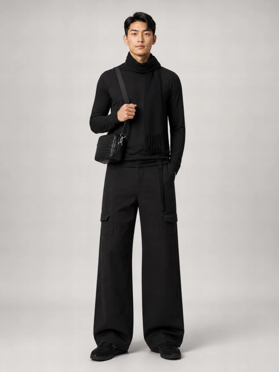 Rick Owens Drkshdw Long-Sleeve Cotton T-Shirt