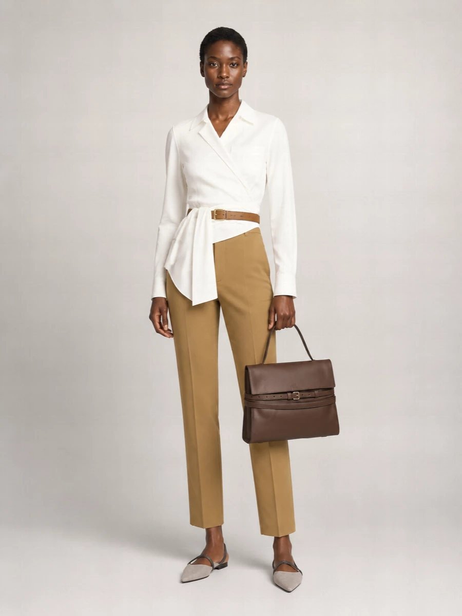 Moschino Cotton Tailored Trousers