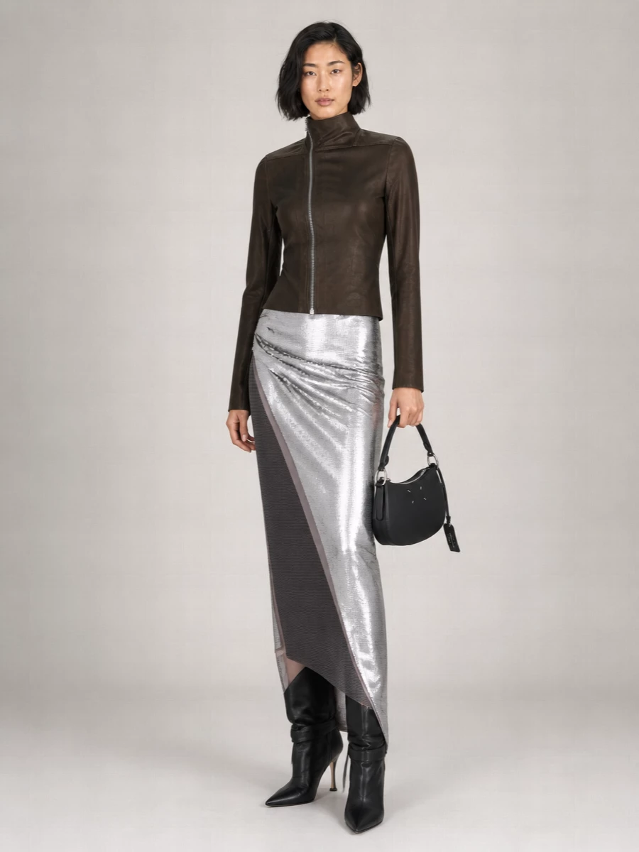 Rick Owens Leather Ankle Boots
