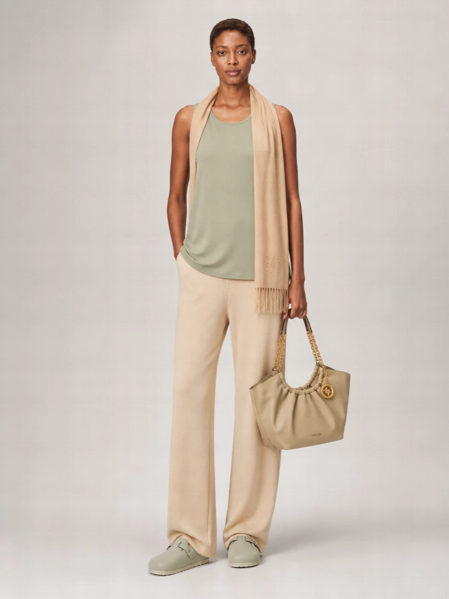 Michael Kors Na Na Leather Tote Bag