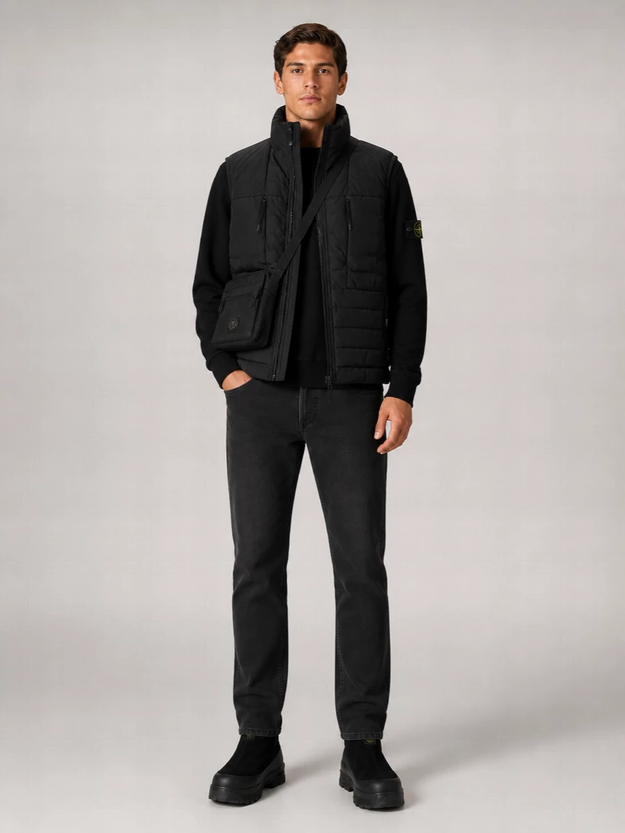 Stone Island Quilted Puffer Vest