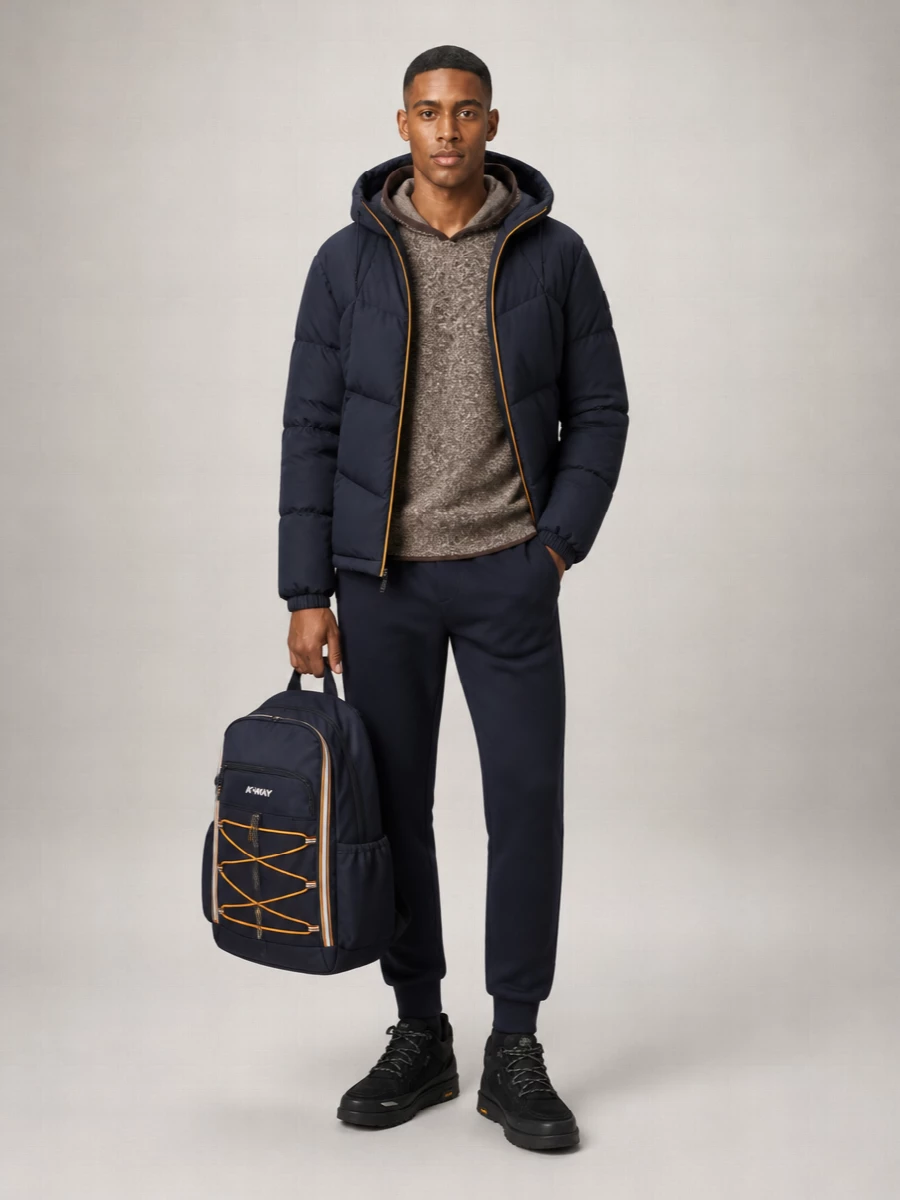 K-Way Padded Hooded Jacket