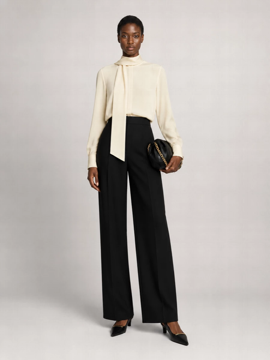 Jean Paul Gaultier Long-Sleeve Blouse